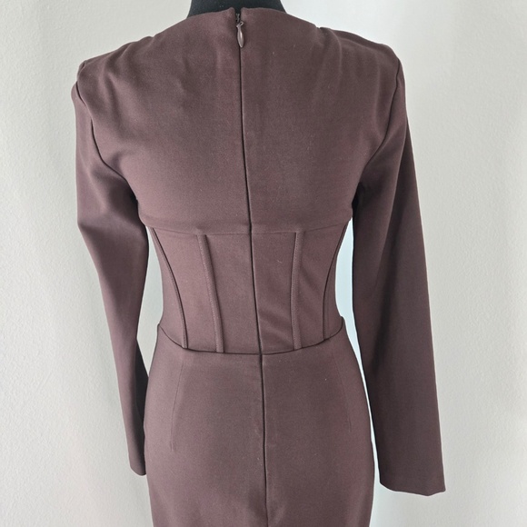 Brown Night Out Dress - Picture 4 of 5